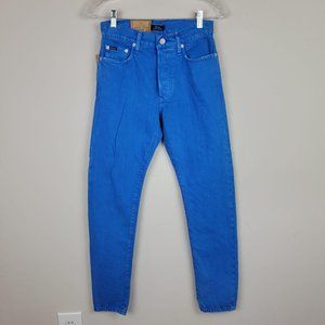 Polo Ralph Lauren High Rise Slim Blue Jeans 25